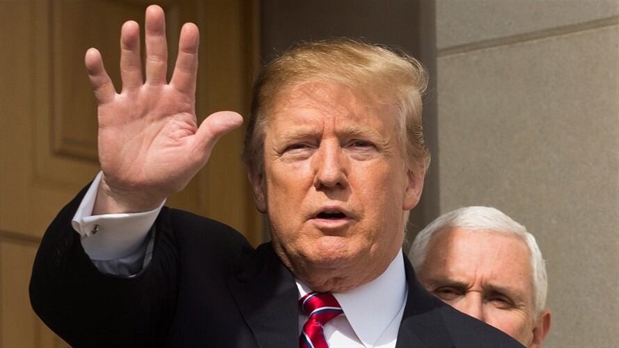 El presidente de Estados Unidos, Donald Trump. Foto: Agencia EFE