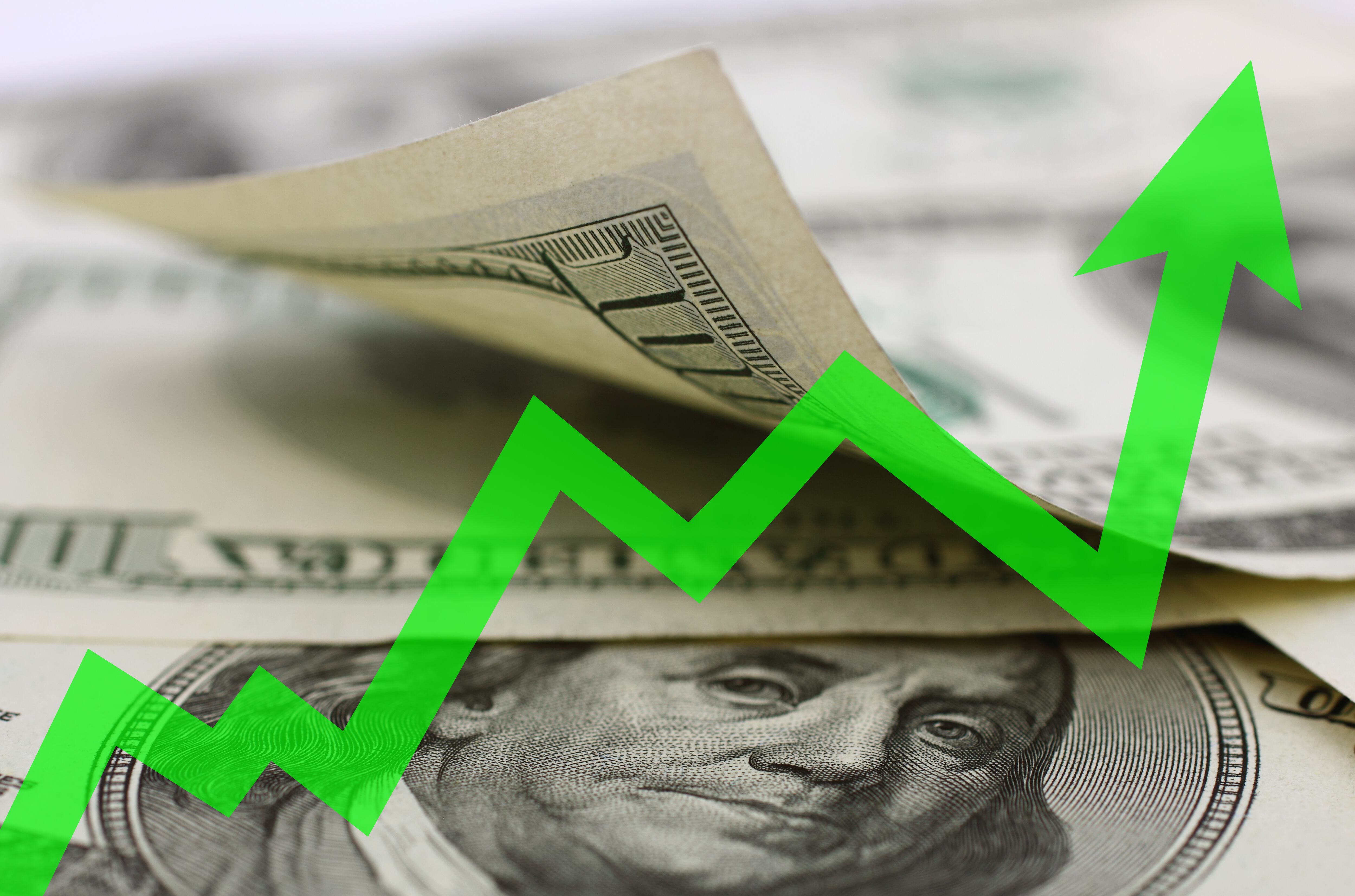 Imagen de referencia del precio del dólar subiendo (Foto: Getty Images / Aslan Alphan)