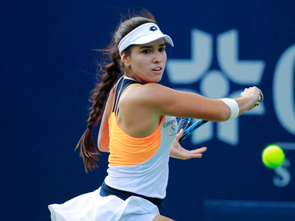 “Todos los días me levanto para seguir mejorando”: tenista colombiana María Camila Osorio