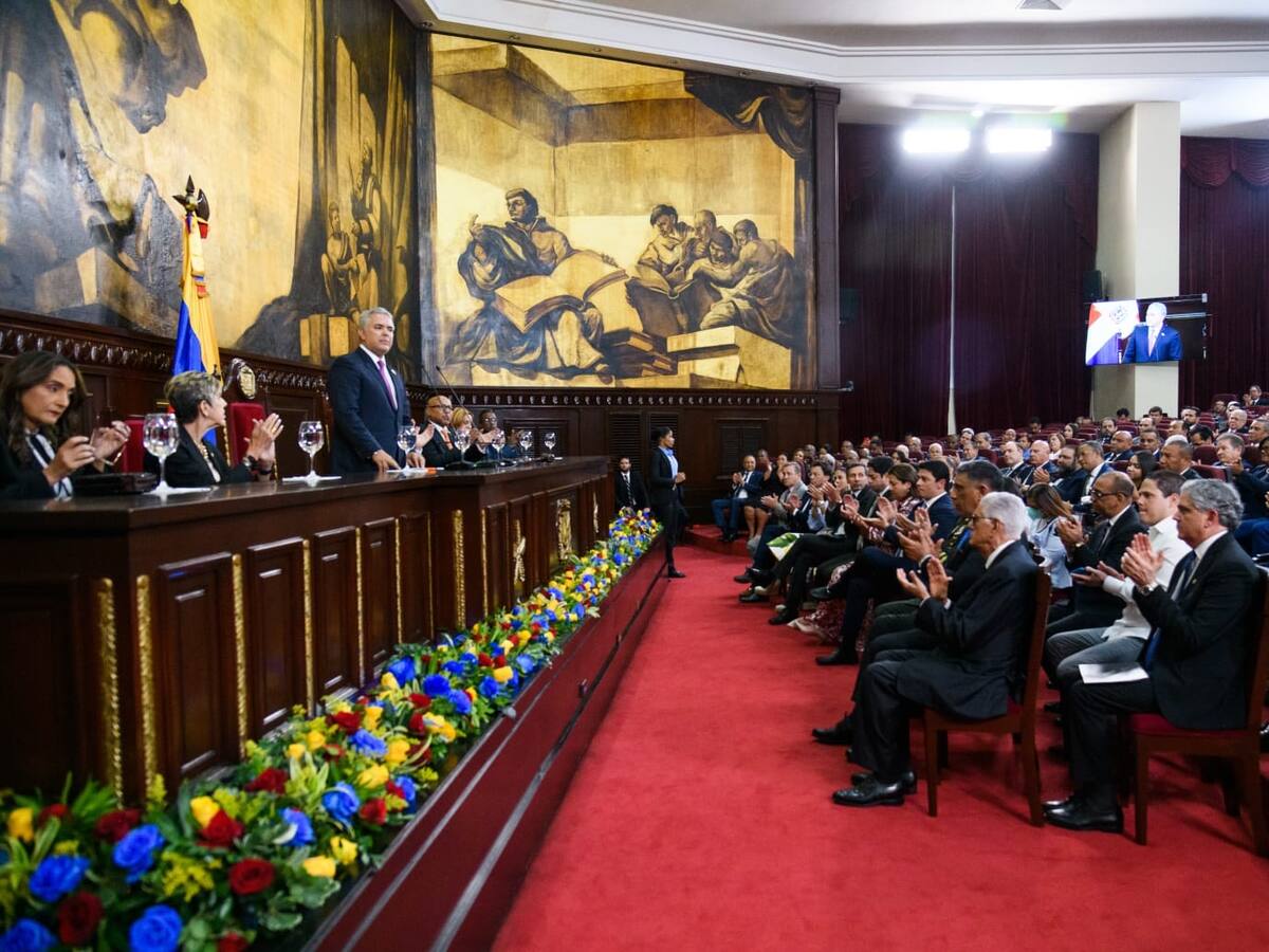 Que continúe la semilla de una Latinoamérica que se resiste a modelos de dictadorzuelos: Duque en R. Dominicana