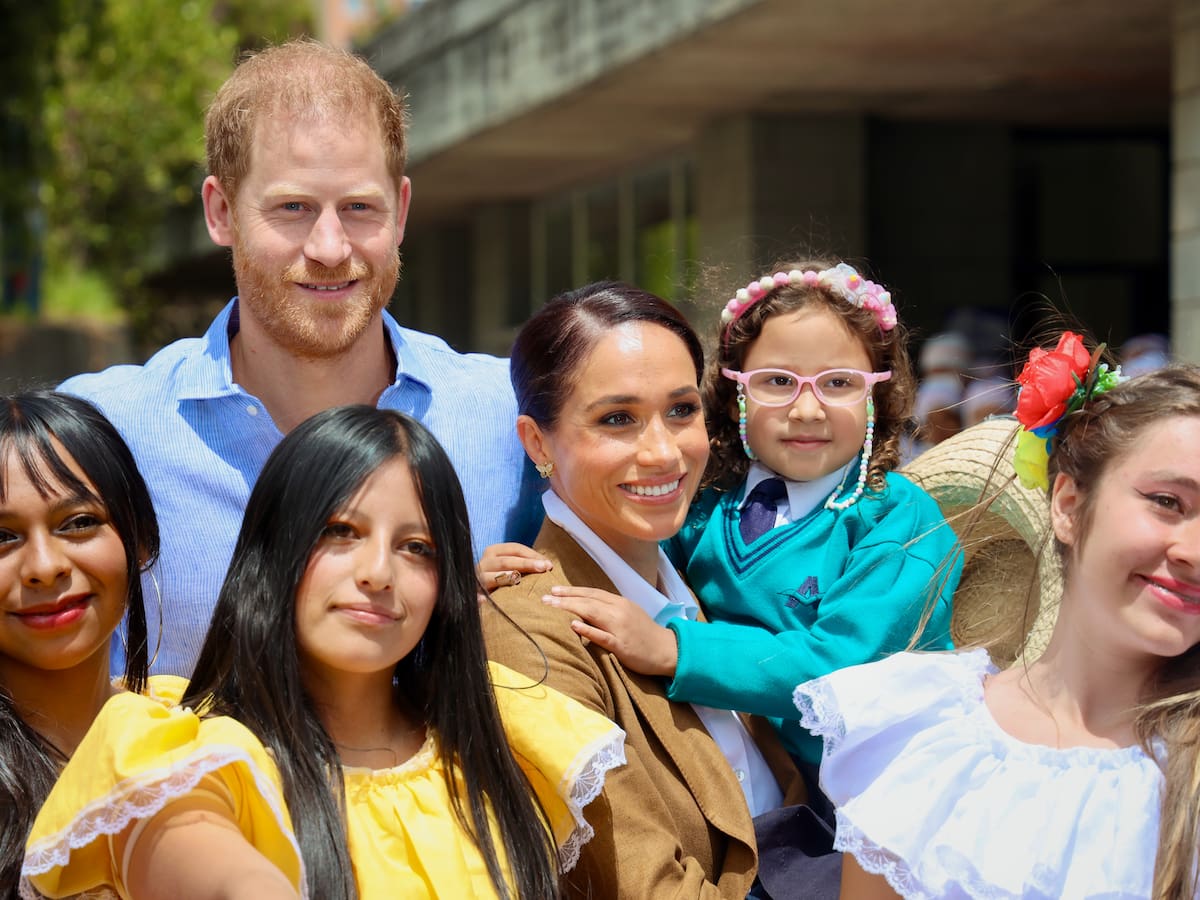 Duques de Sussex visitaron uno de los mejores colegios del mundo, en Bogotá