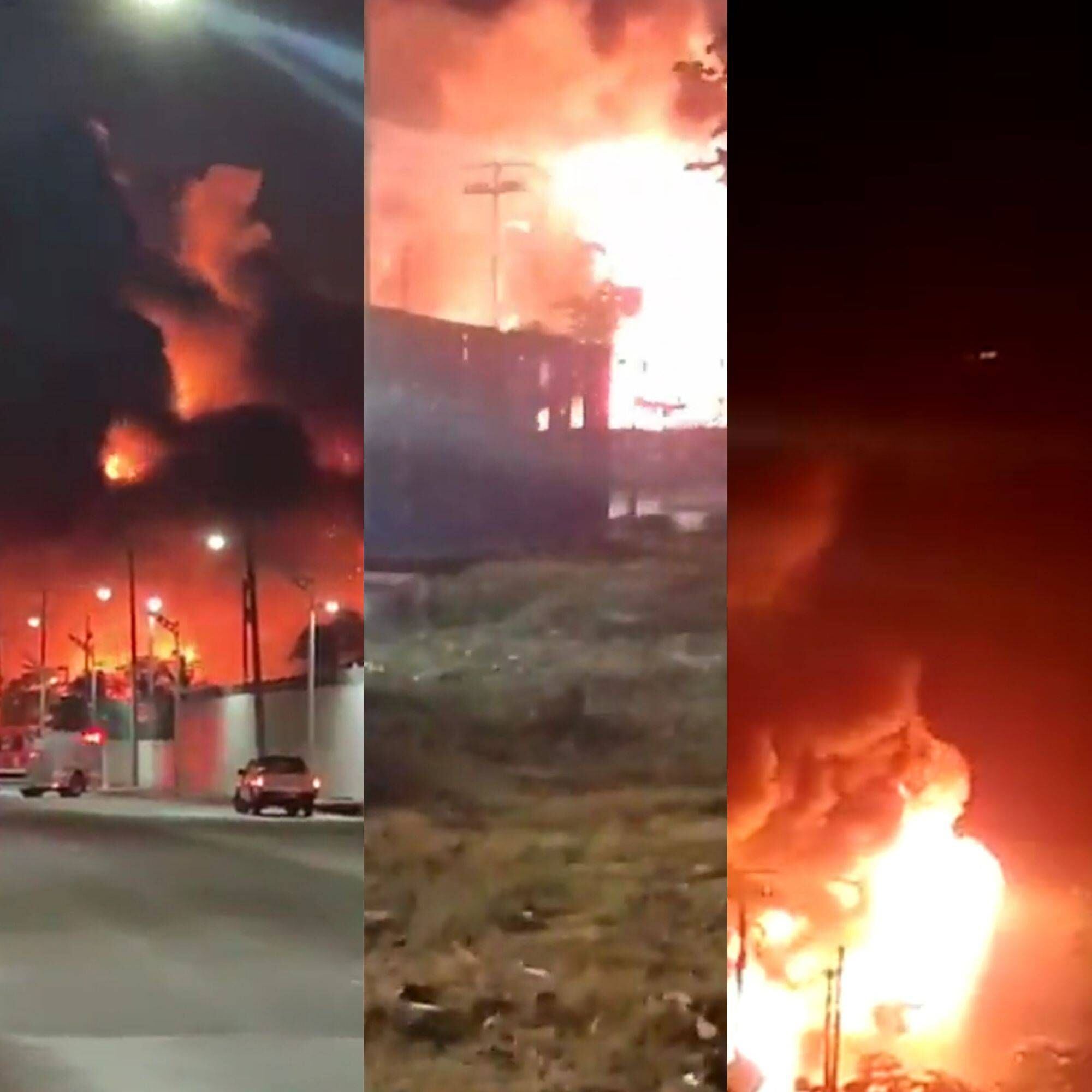 Un bombero falleció atendiendo la emergencia. Foto: Suministrada.