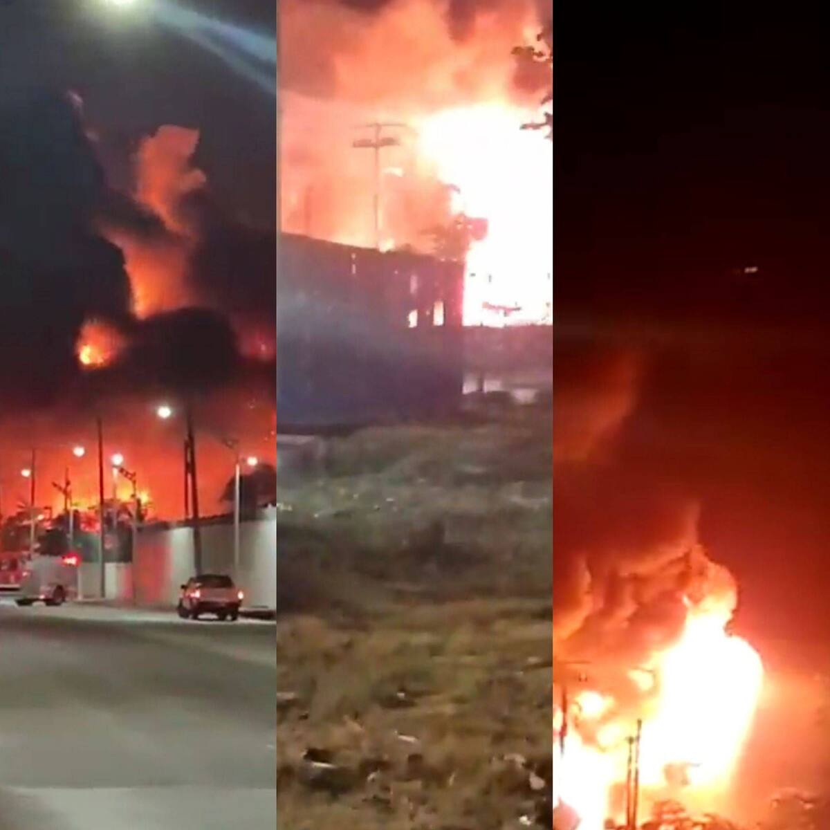 Avanzan las labores de mitigación en incendio en empresa de Barranquilla