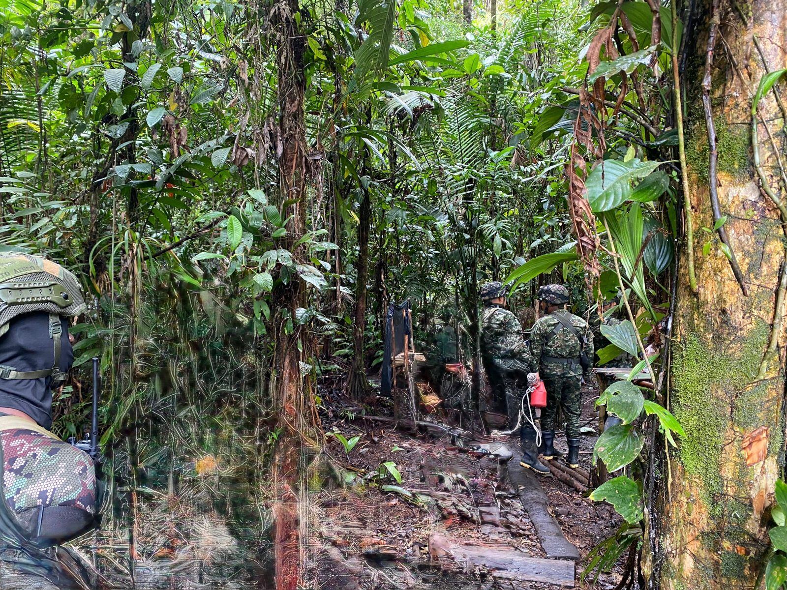 Se desmovilizaron dos integrantes del ELN en zona rural de Lloró, Chocó. Foto: suministrada.