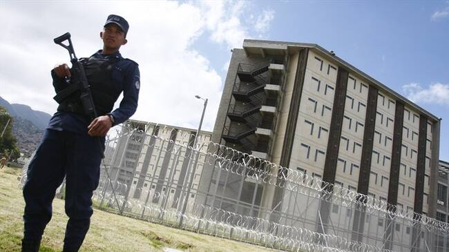 Miembros de la Unión de Trabajadores Penitenciarios (UTP) denuncian que han recibido amenazas. Foto: Colprensa