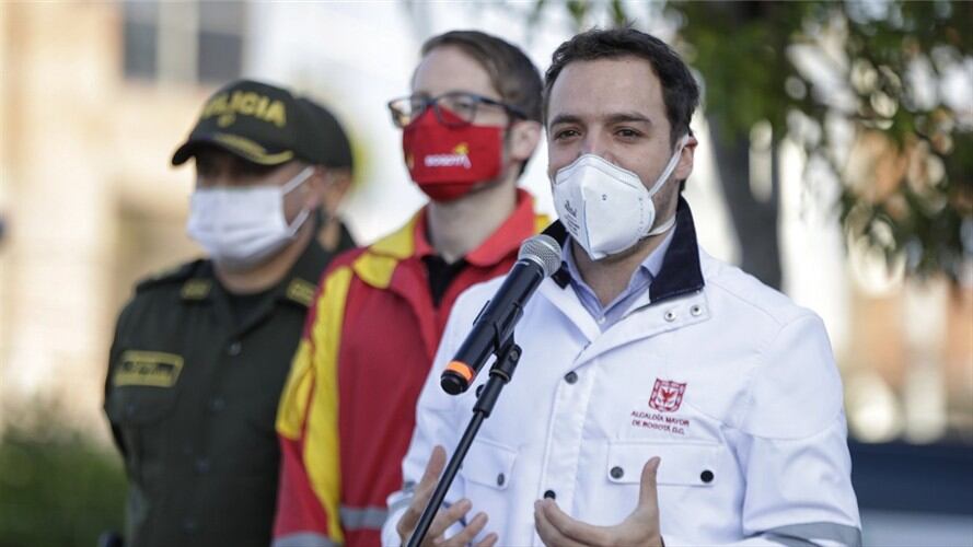 Secretario de Gobierno de Bogotá, Luis Ernesto Gómez. Foto: Colprensa - Álvaro Tavera