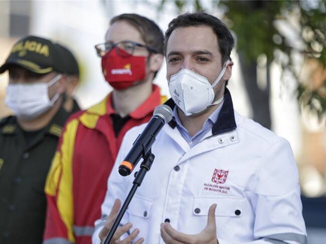 Secretario de Gobierno de Bogotá, Luis Ernesto Gómez. Foto: Colprensa - Álvaro Tavera