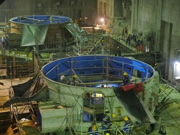 Obras en Hidroituango. Foto: W Radio