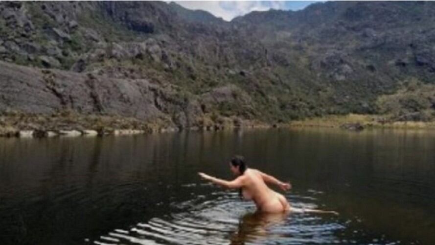 Multada Tatiana Reyes . Foto: tomada del instagram de Melocotona_reyes