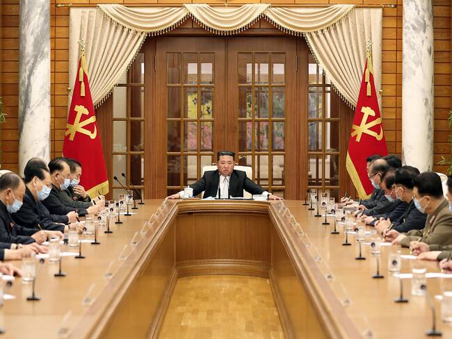 Corea del Norte informa el primer fallecido por COVID-19. Crédito: AFP