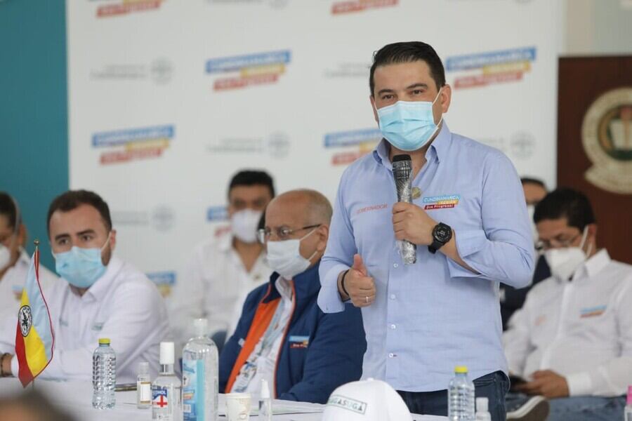Nicolás García, gobernador de Cundinamarca. Foto: Colprensa