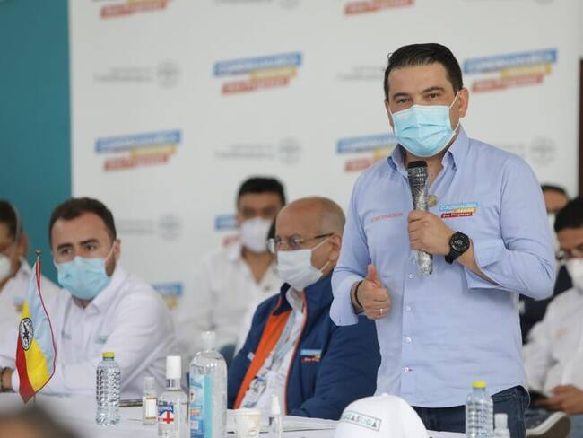 Nicolás García, gobernador de Cundinamarca. Foto: Colprensa
