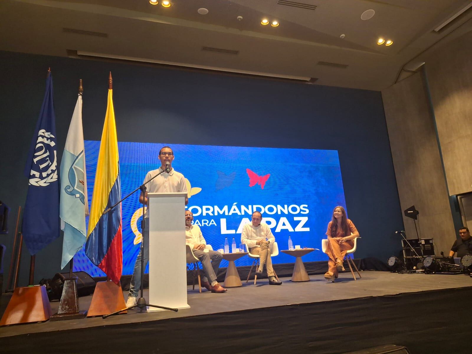Mintrabajo y la OIT presentaron en Santa Marta el programa “Formándonos para la Paz”/ OIT