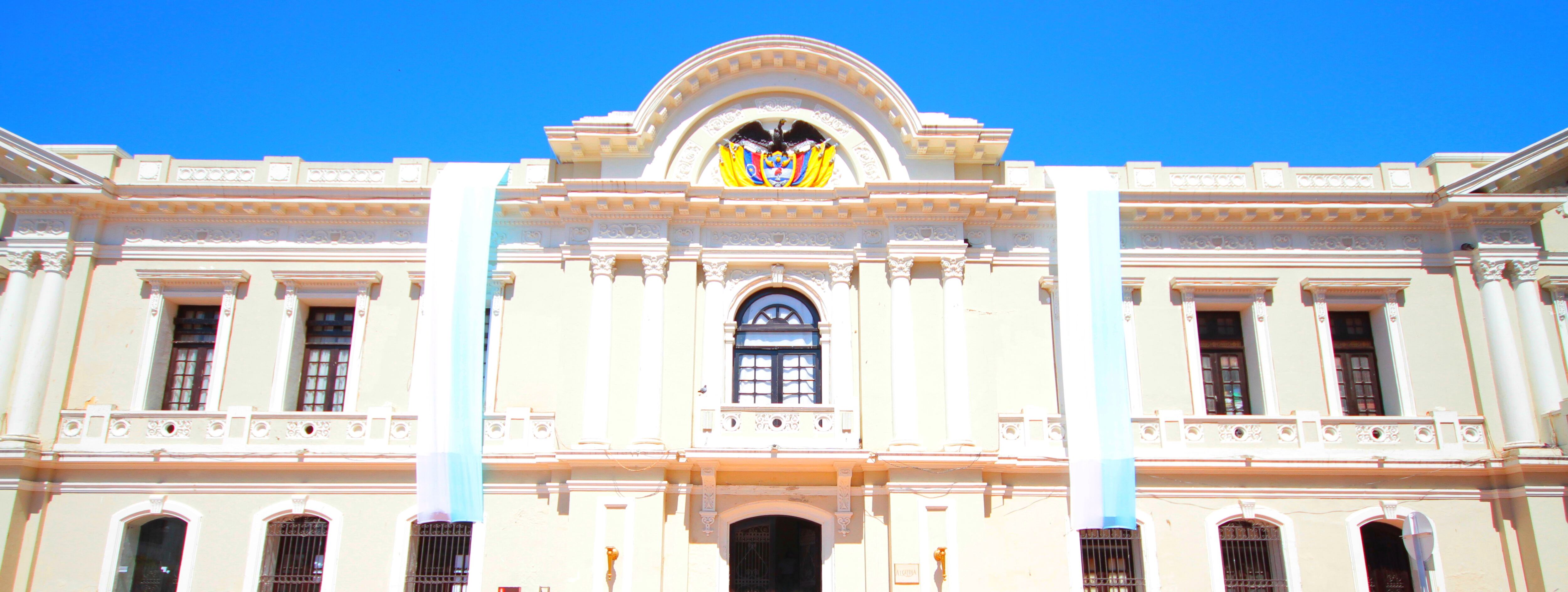 Fachada Alcaldía de Santa Marta