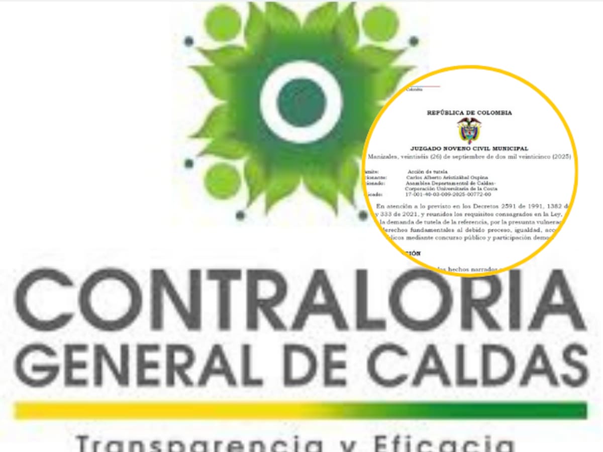 El proceso de elección del contralor general de Caldas se suspende nuevamente, ¿por qué motivo?
