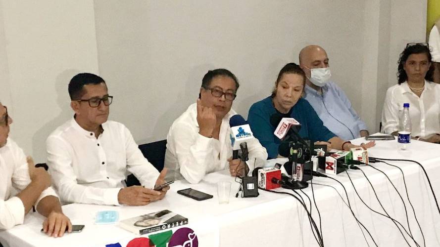 Precandidato presidencial Gustavo Petro. Foto: Cortesía Mauricio Parada