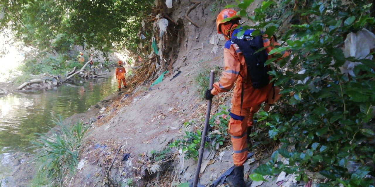Labores de búsqueda de unidades de la Defensa Civil/ Defensa Civil Magdalena.