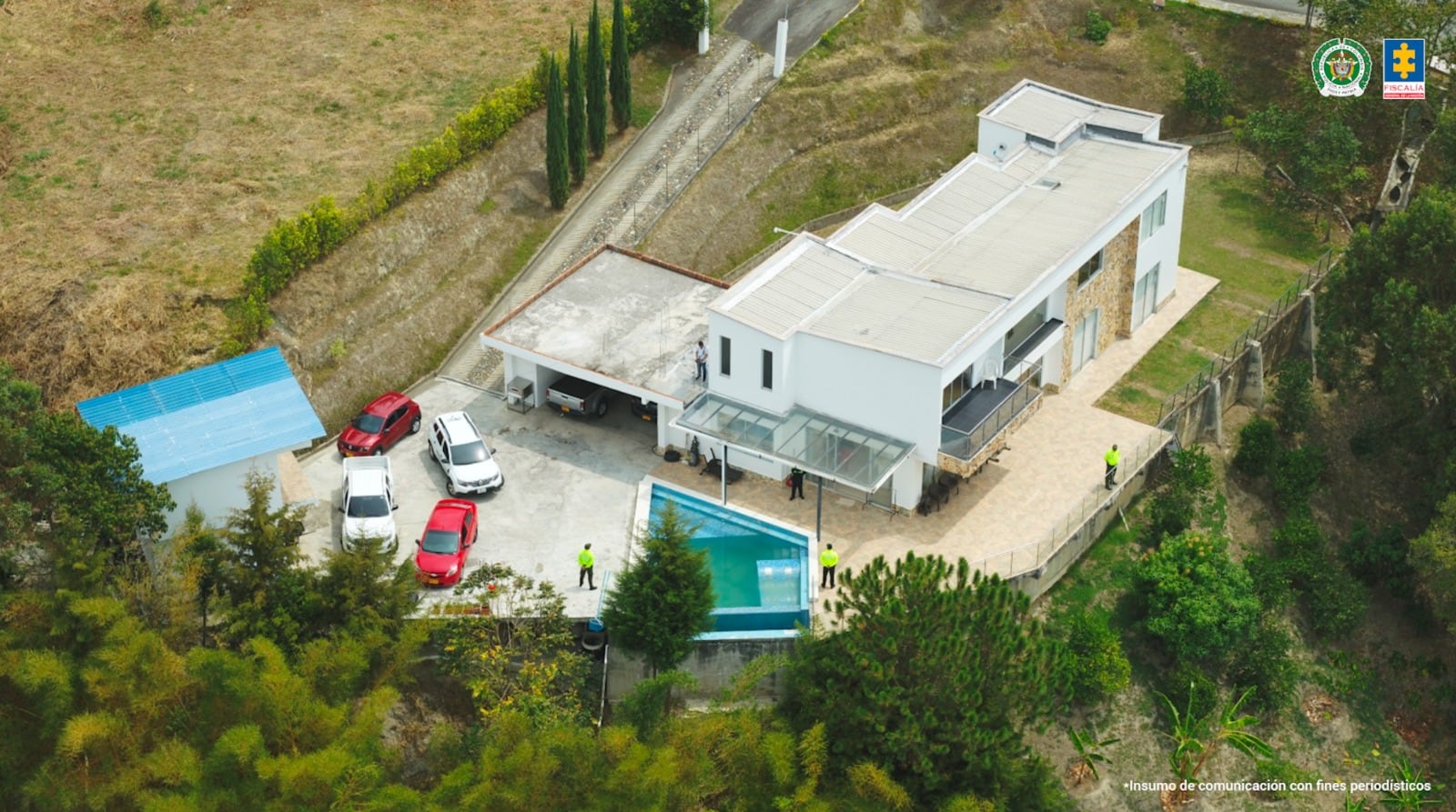 Fiscalía embargó bienes de humorista ‘Carroloco’ por posibles nexos con el Clan del Golfo. Foto: Fiscalía.