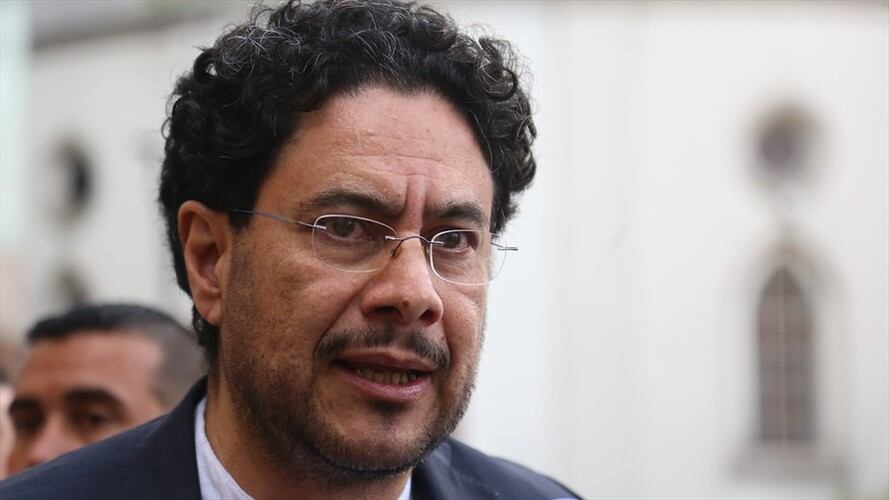 Iván Cepeda. Foto: Colprensa - Álvaro Tavera