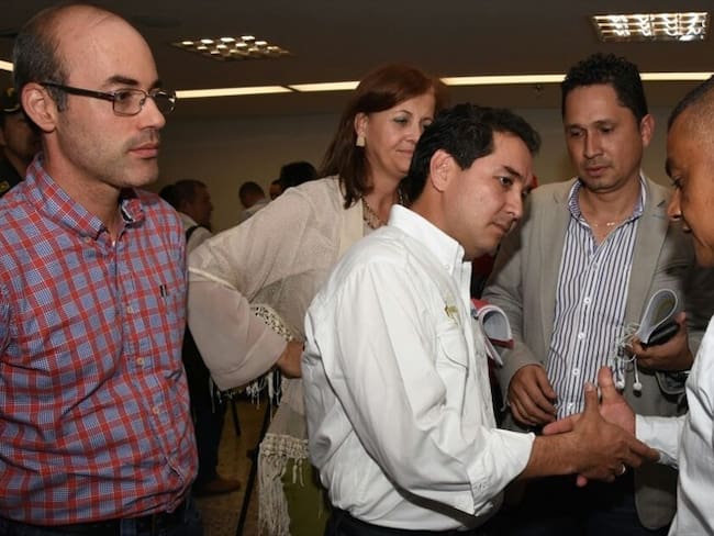 Mineros del nordeste de Antioquia logran un acuerdo con el Gobierno y la GranColombiaGold. Foto: Gobernación de Antioquia