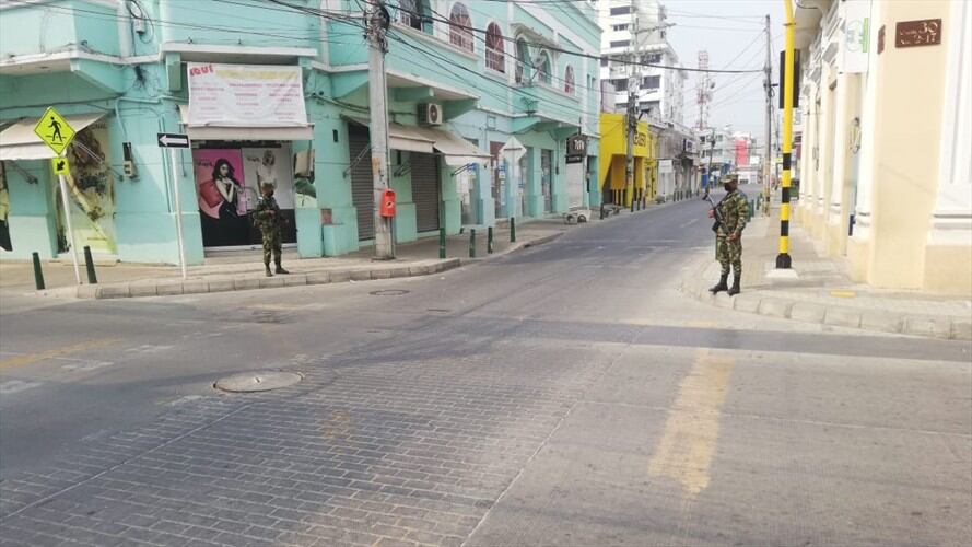 Toque de queda habría generado millonarias pérdidas económicas en Córdoba. Foto: Cortesía