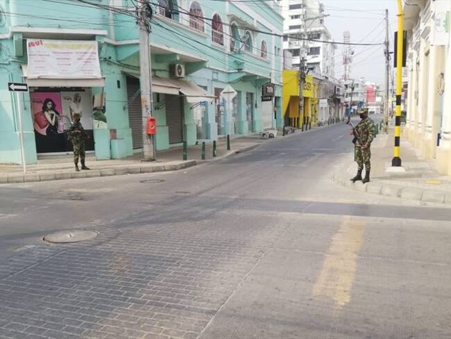 Toque de queda habría generado millonarias pérdidas económicas en Córdoba. Foto: Cortesía