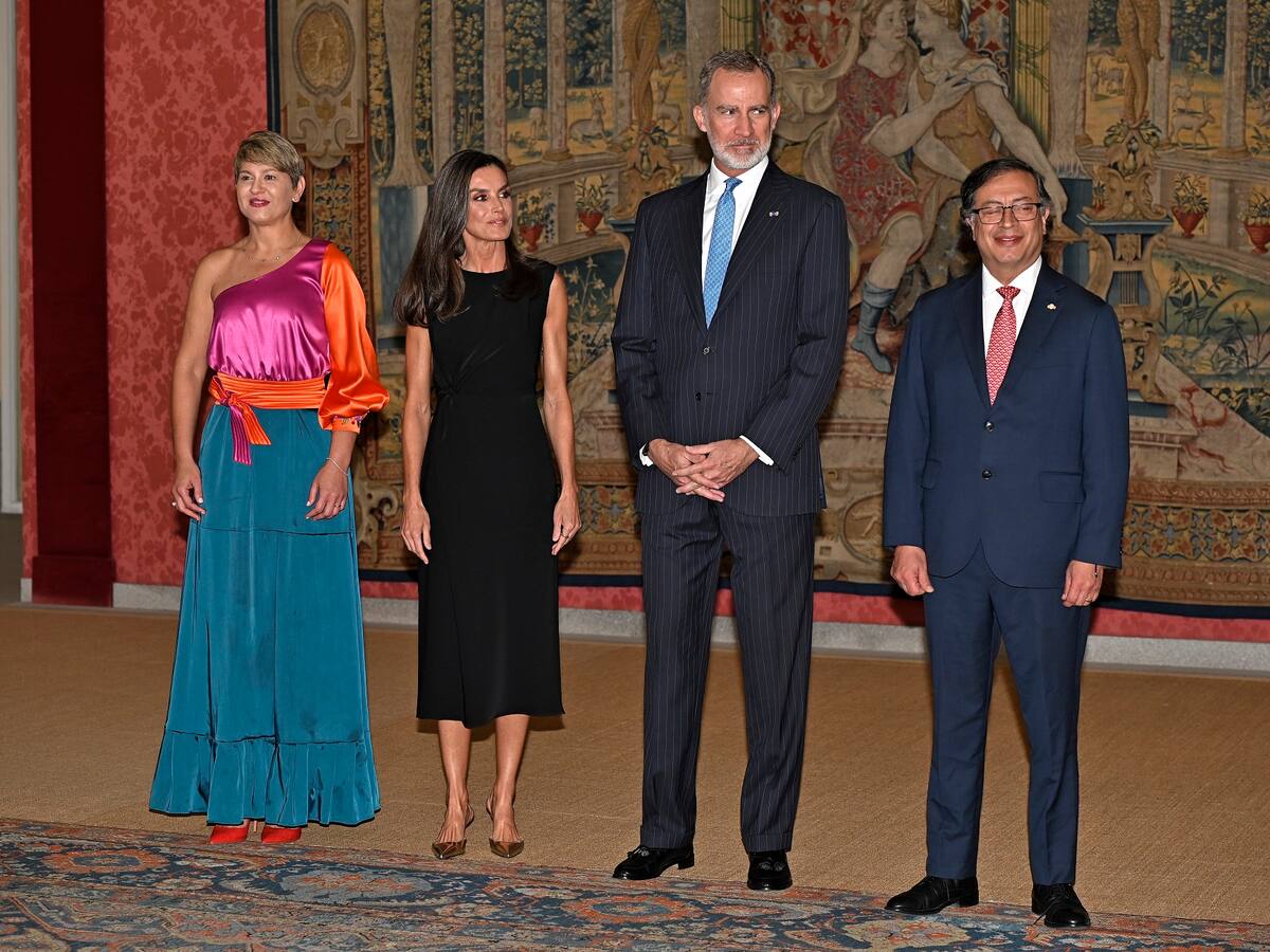 Presidente Petro ofrece una recepción a los reyes de España con sabor colombiano