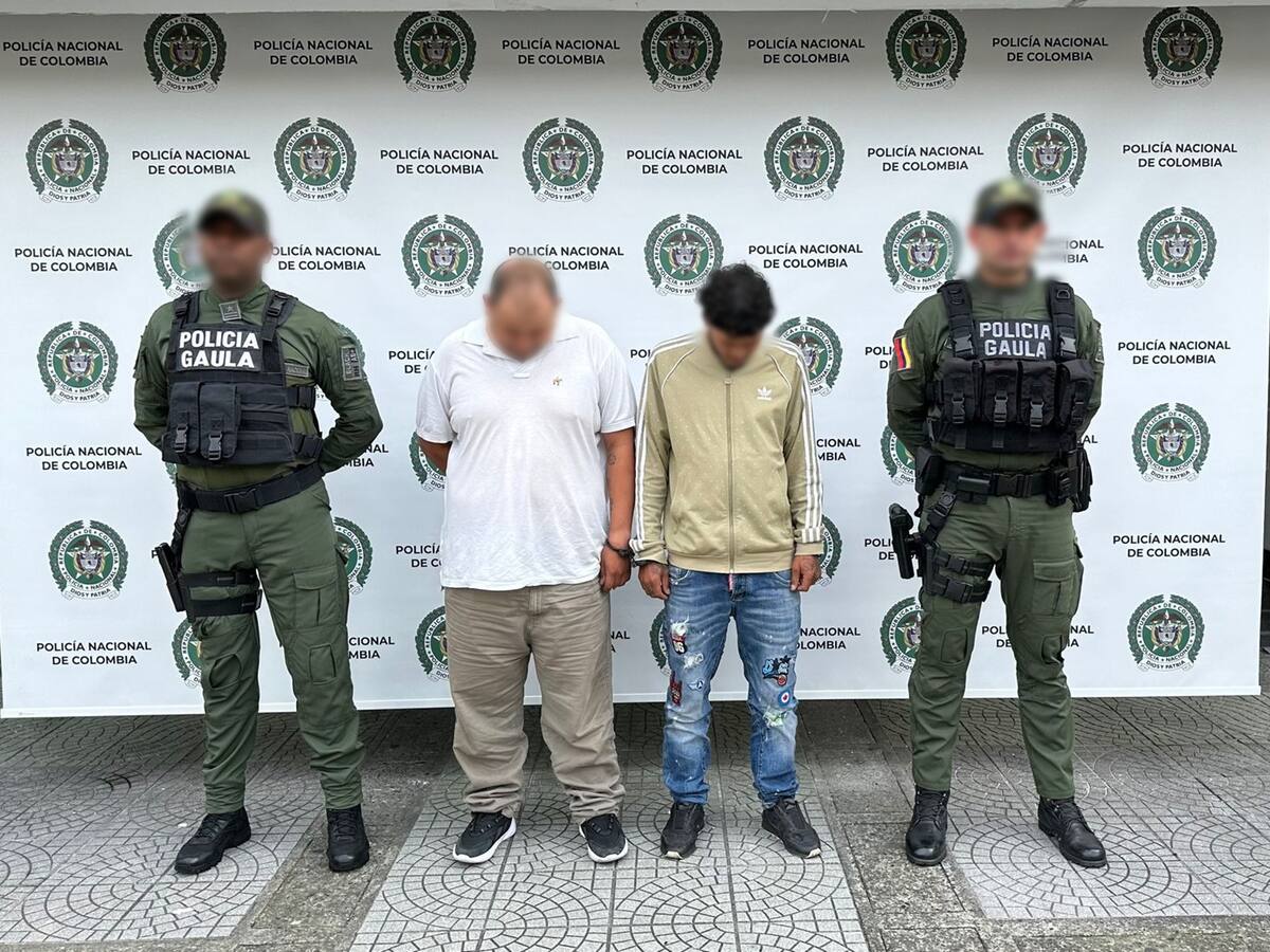 Capturan a extorsionistas en Villamaría, que intimidaban a la población