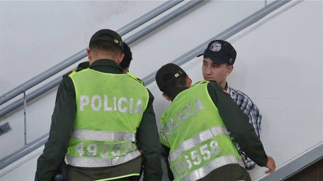 Requisa policia. Foto: Colprensa