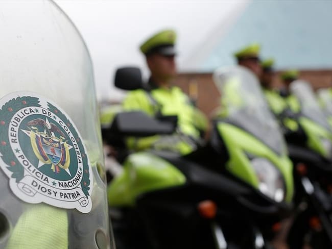 En medio del Paro Nacional, la Policía se alista para contratar $11.000 millones. Comprarán municiones, drones y hasta biblias.. Foto: Colprensa - Juan Páez