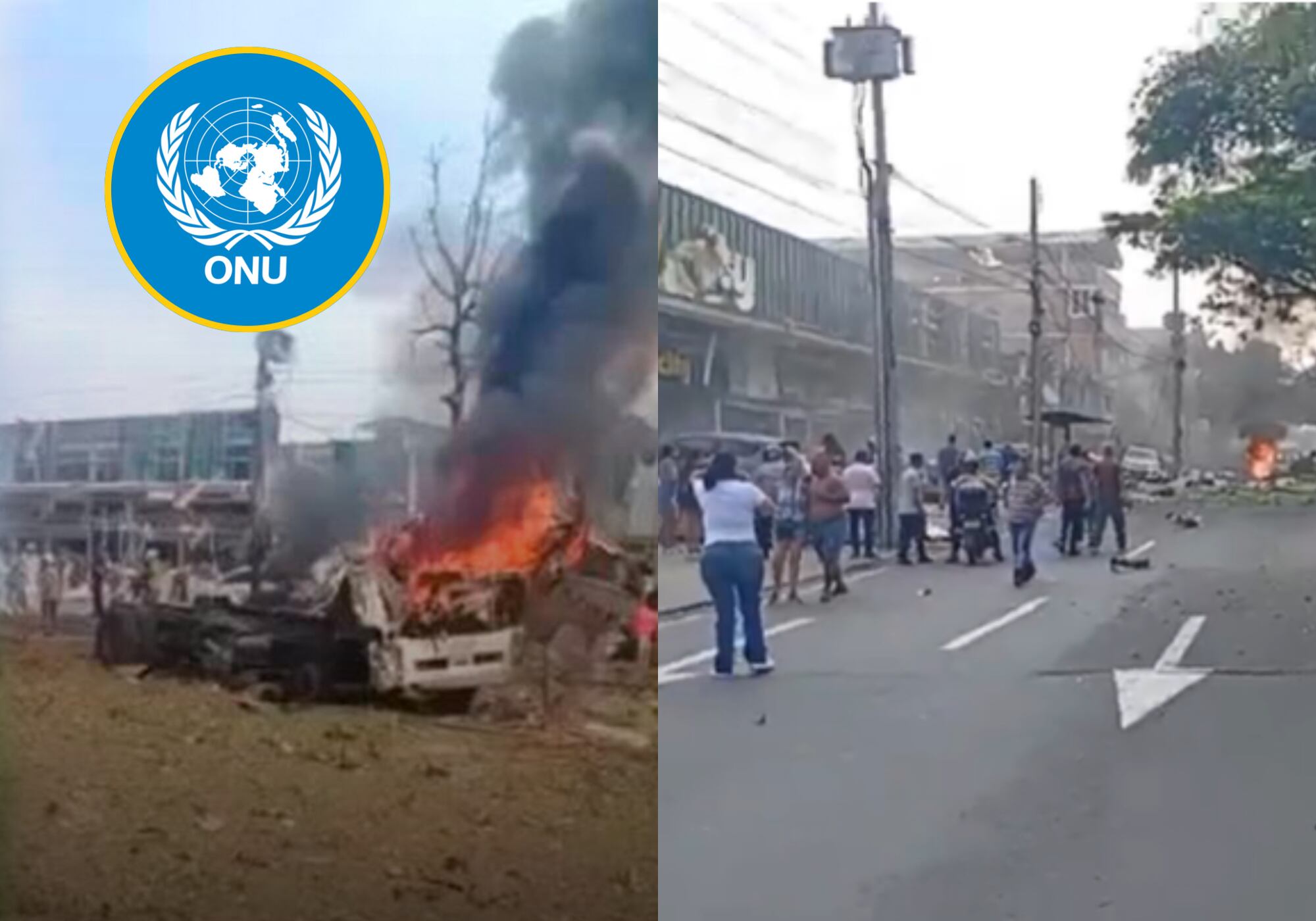 La ONU condenó los ataques que dejan al menos 18 muertos y decenas de heridos en Colombia.