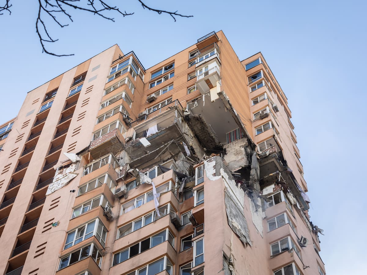 Abuela de periodista ucraniana murió por el susto que le causó el estallido de las bombas