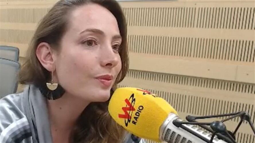 Ana Hoyos víctima de "El Bizco", rompevidrios.. Foto: La WCon Vicky Dávila