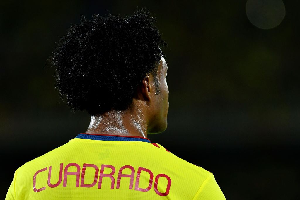 Juan Guillermo Cuadrado en la Selección Colombia (Photo by Gabriel Aponte/Getty Images)