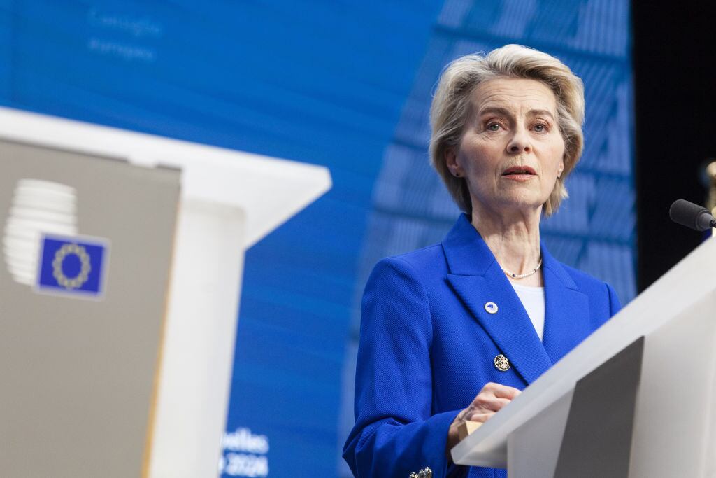 Ursula von der Leyen. I Foto: Nicolas Landemard/Anadolu via Getty Images.