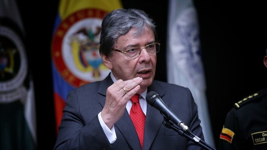 Ministro de la Defensa, Carlos Holmes Trujillo. Foto: Colprensa - Camila Díaz