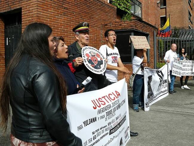 Se llevó a cabo el juicio de condena contra Rafel Uribe Noguera por el asesinato de Yuliana Samboní. Foto: Colprensa - Luisa González