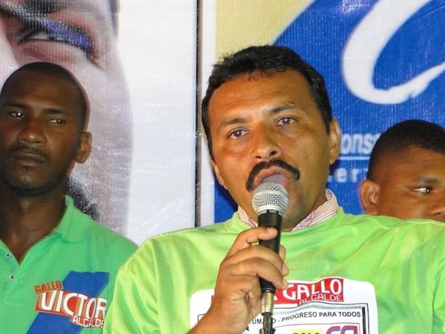 Víctor Gallo en campaña política 2011. Foto:Particular Web