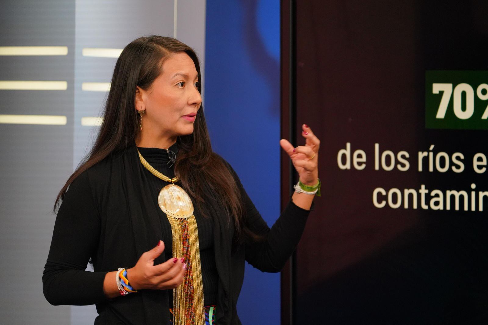 Lena Estrada Añokazi. Foto: Twitter Lena Estrada Añokazi.