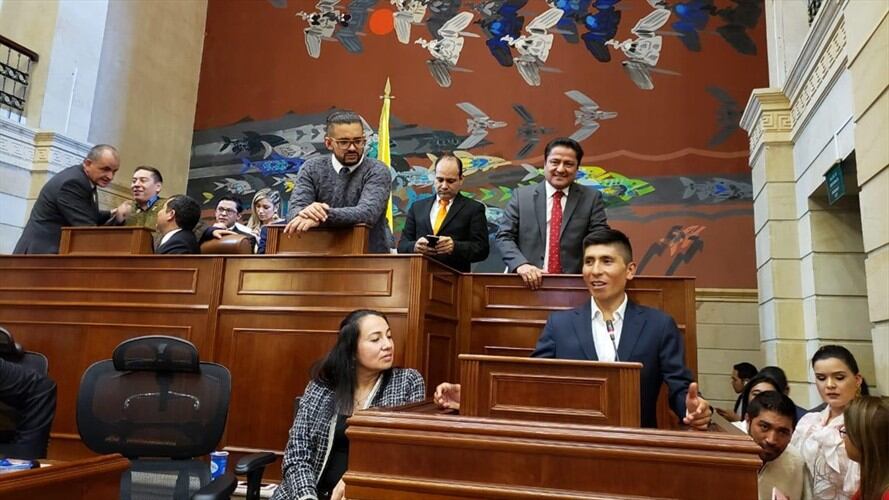 Nairo Quintana dijo "tanto amor que dice que nos tienen vamos a ver si es cierto". Foto: Gobernación de Boyacá.