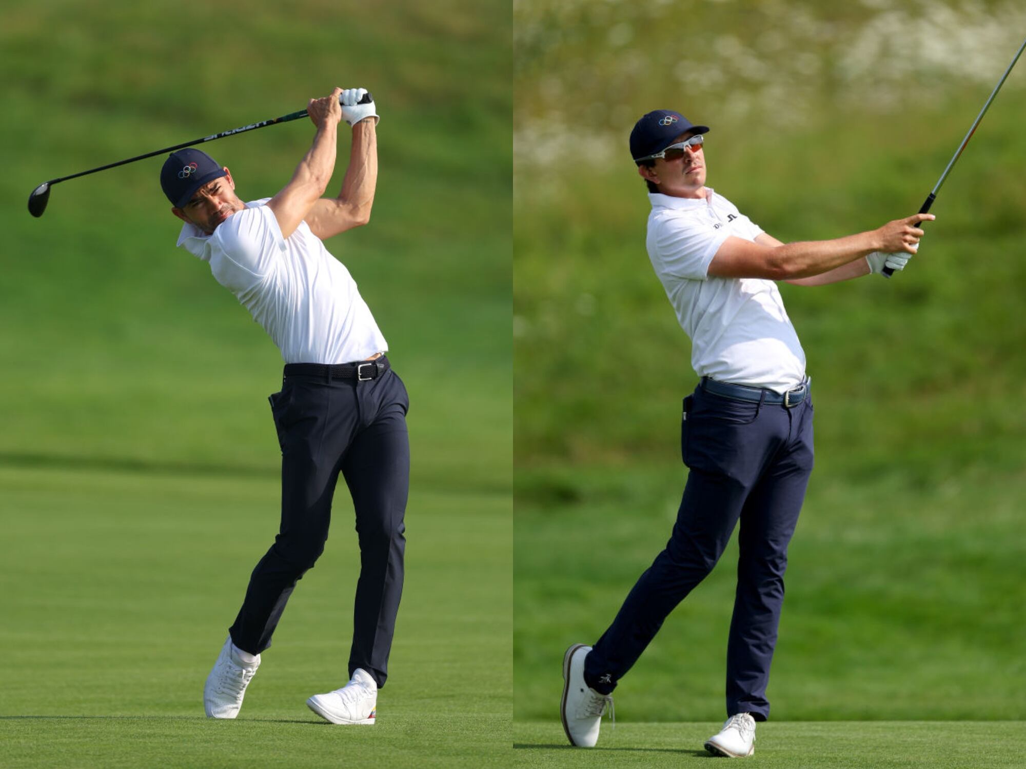 Camilo Villegas y Nicolás Echavarría. Fotos: Andrew Redington/Getty Images