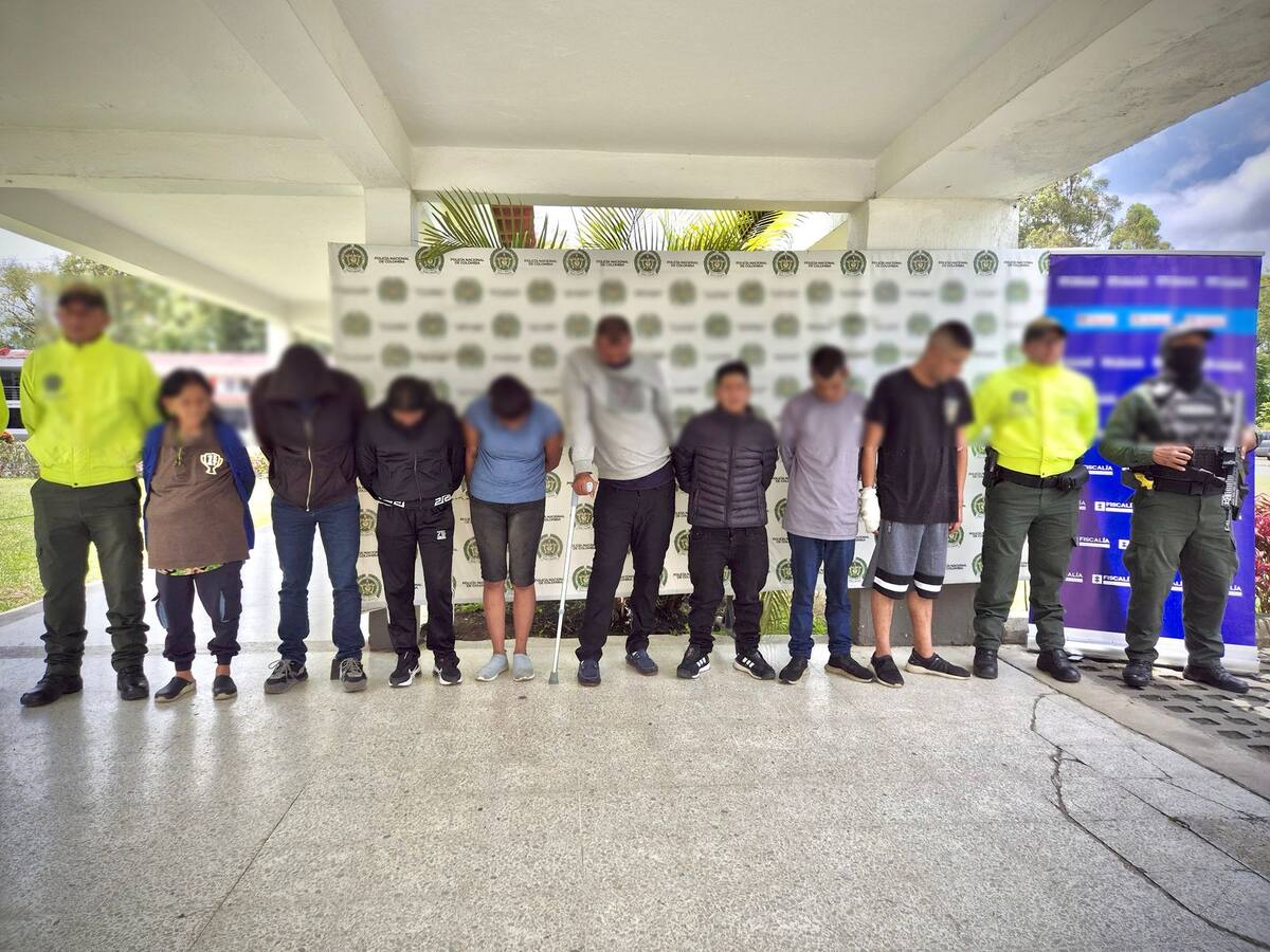 Desarticularon el grupo delincuencial ‘Los Escorpiones’, dedicado a la venta de estupefacientes