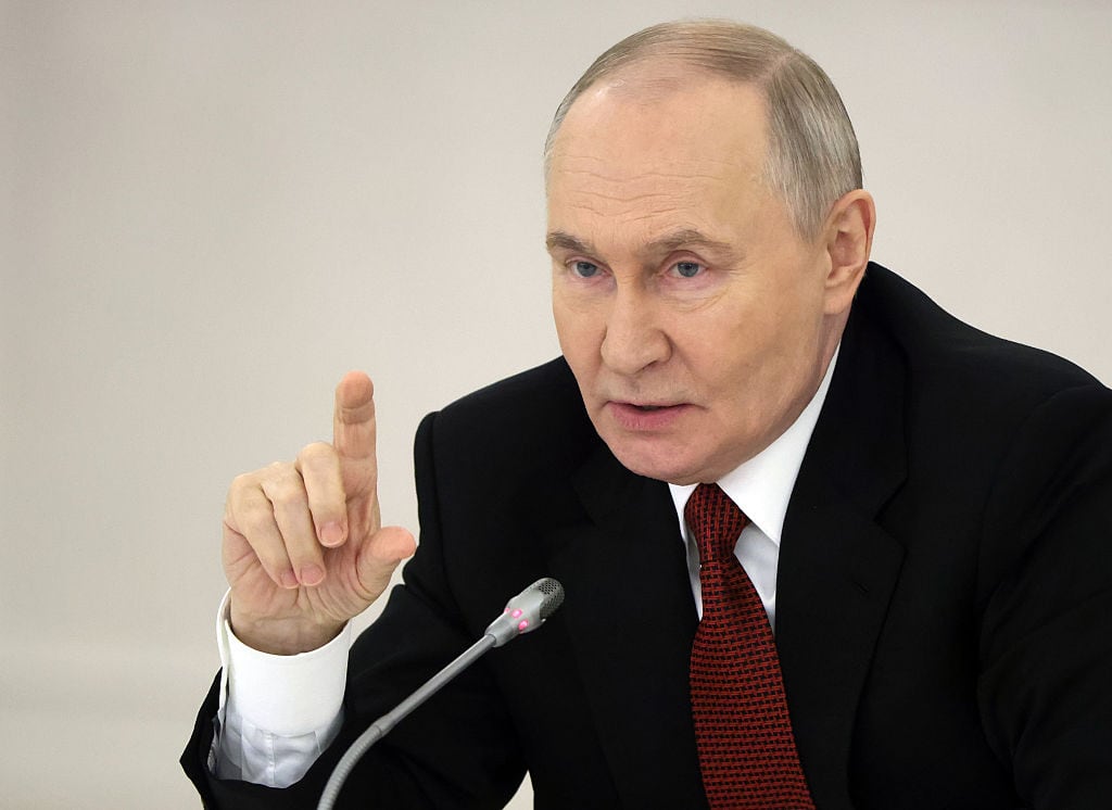 Vladímir Putin en Moscú, el 25 de diciembre de 2025. FOTO: Contributor/Getty Images