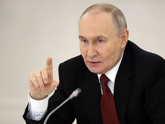 Vladímir Putin en Moscú, el 25 de diciembre de 2025. FOTO: Contributor/Getty Images