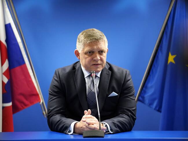 Primer Ministro de Eslovaquia, Robert Fico. Foto: Getty Images.
