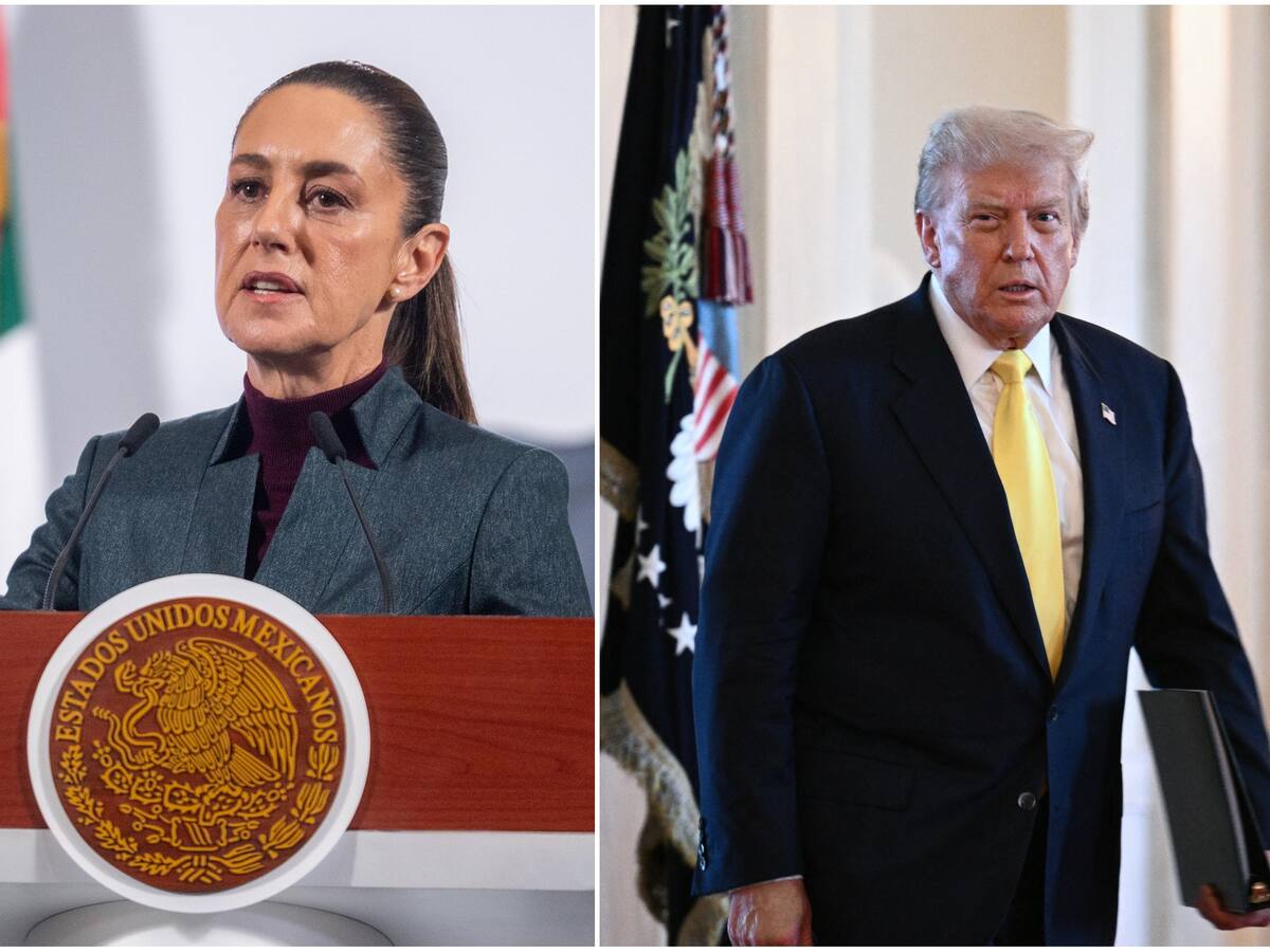 Claudia Sheinbaum le responde a Donald Trump: “en México el pueblo manda”