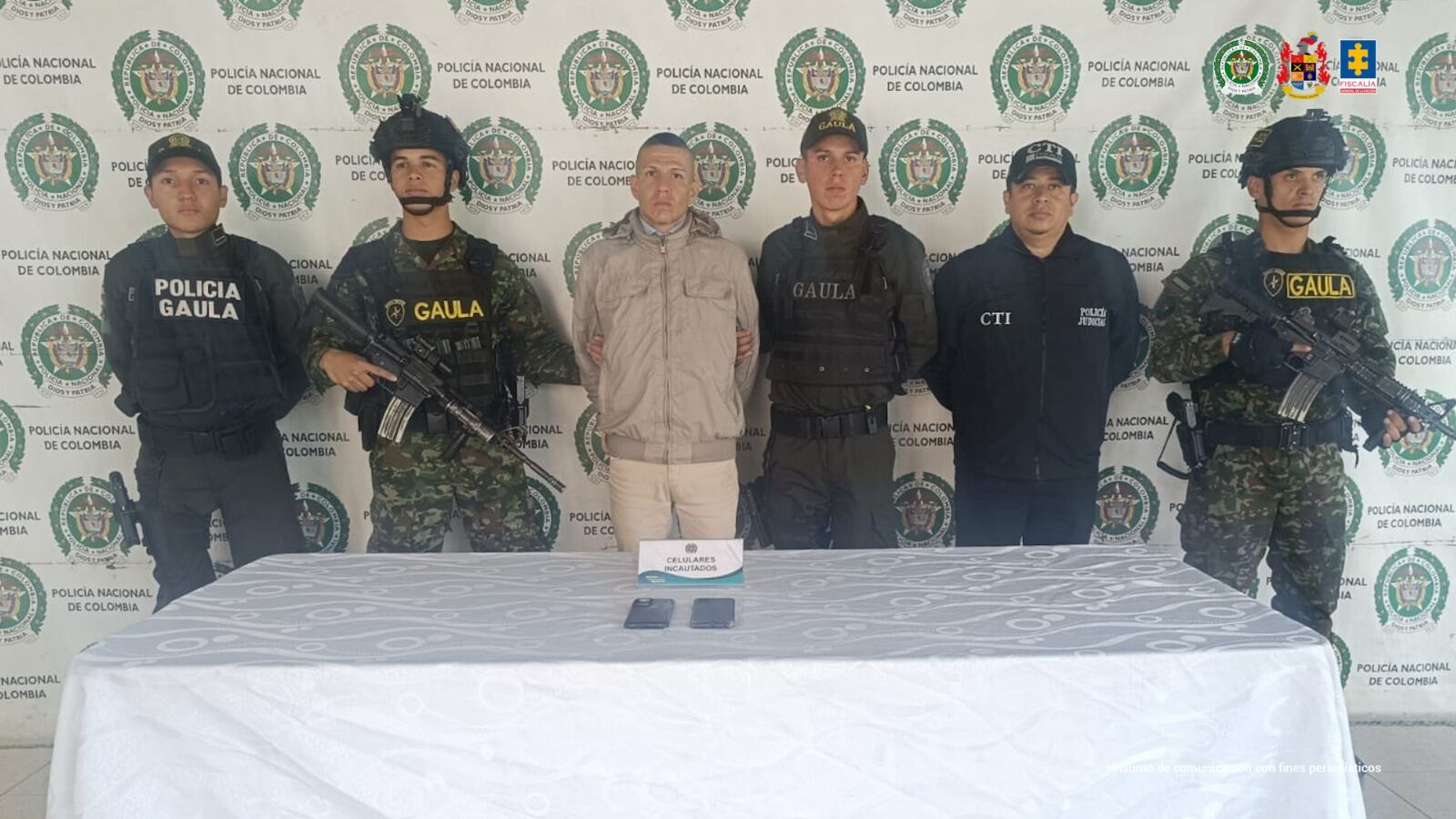 Johan Manuel Giraldo Ospina. Foto: Policía Nacional