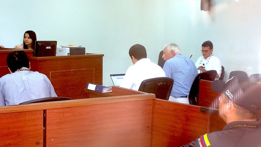 Ramón Navarro, exgerente de la Triple A y Ramón Hemer Redondo, gerente actual de la empresa, rendirán versión libre por el caso Inassa. Foto: Colprensa