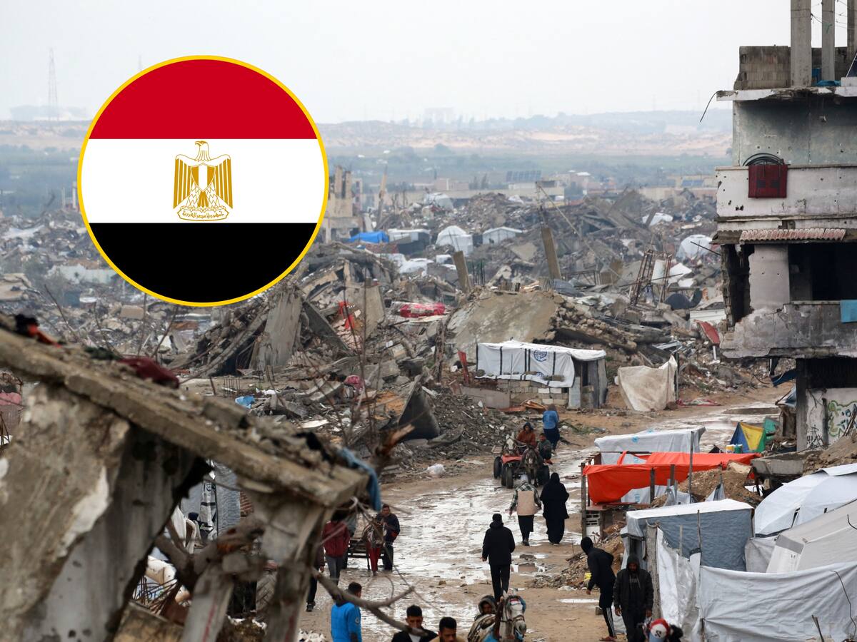 Egipto insistió en que no permitirá reubicar a gazatíes en su territorio