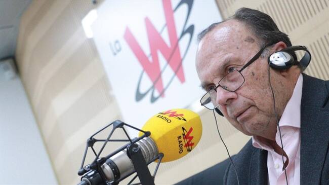 Hernán Peláez habló sobre los efectos del caso Odebrecht en el Grupo Aval y sobre el aumento de la canasta familiar.. Foto: W Radio